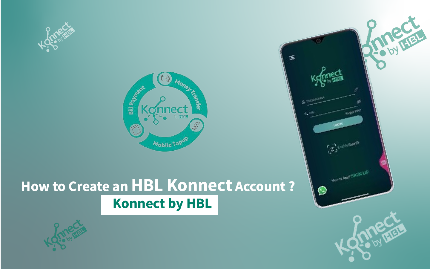 How to Create an HBL Konnect Account Konnect by HBL